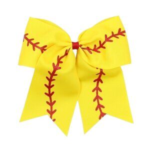 No Mercy Softball 7" Hair Bow